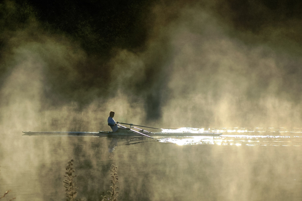 Richard McGuire - Rower, Madawaska River near Springtown, Ontario
