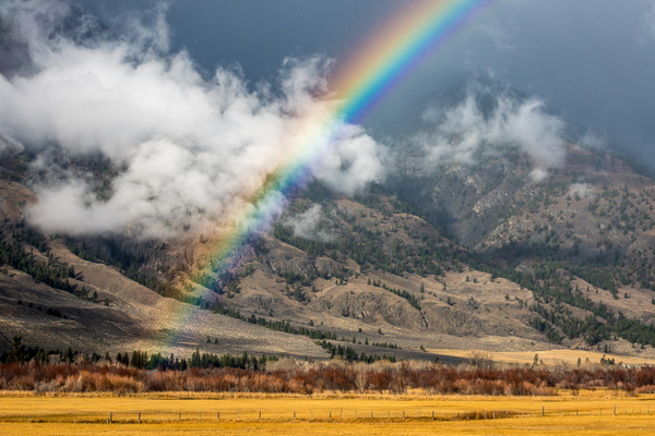 Richard McGuire - Rainbow over the Similkameen